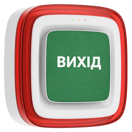 Извещатель светозвуковой Ajax EN54 FireProtect Sounder/VAD для пожарной сигнализации 100 дБ Белый (35227053)