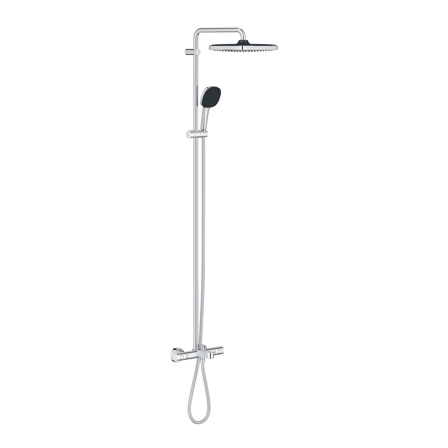 Душова система з термостатом Grohe QuickFix Vitalio Comfort 26984001 CV033294 Хром (214253) - фото 3 Душова система з термостатом Grohe QuickFix Vitalio Comfort 26984001 CV033294 Хром (214253) - фото 3
