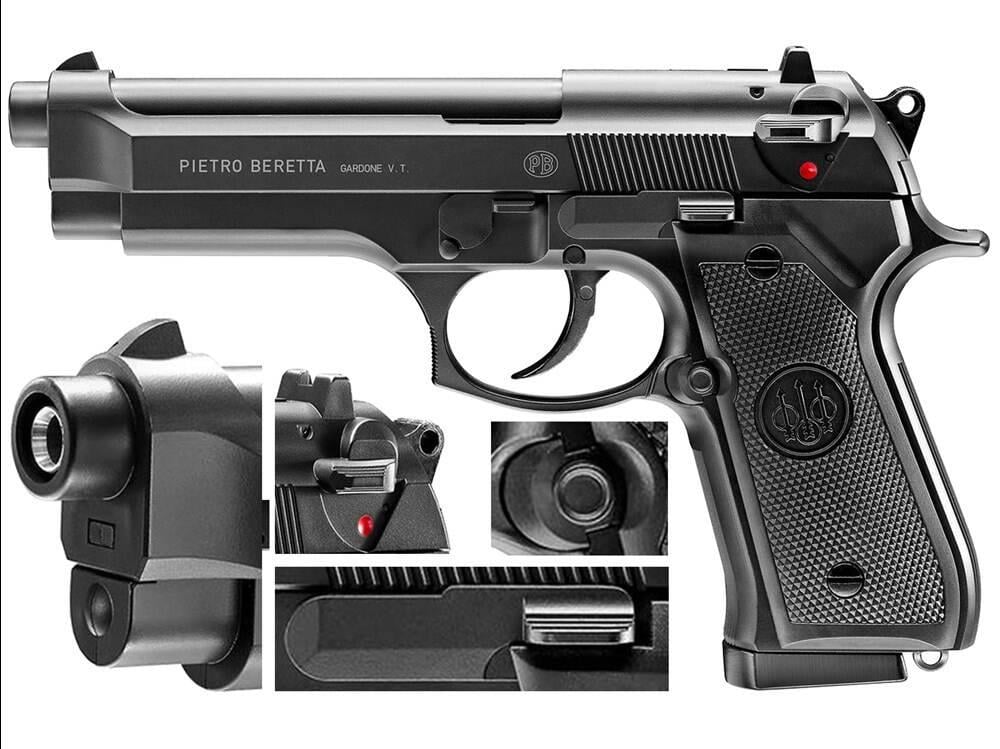 Пистолет страйкбольный Umarex Beretta M92 FS (1004120) - фото 9 Пистолет страйкбольный Umarex Beretta M92 FS (1004120) - фото 9
