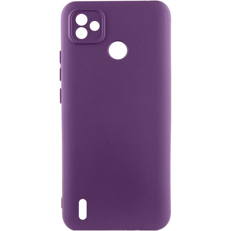 Протиударний Чохол Silicone Cover Lakshmi Full Camera (A) для TECNO POP 5 Фіолетовий / Purple