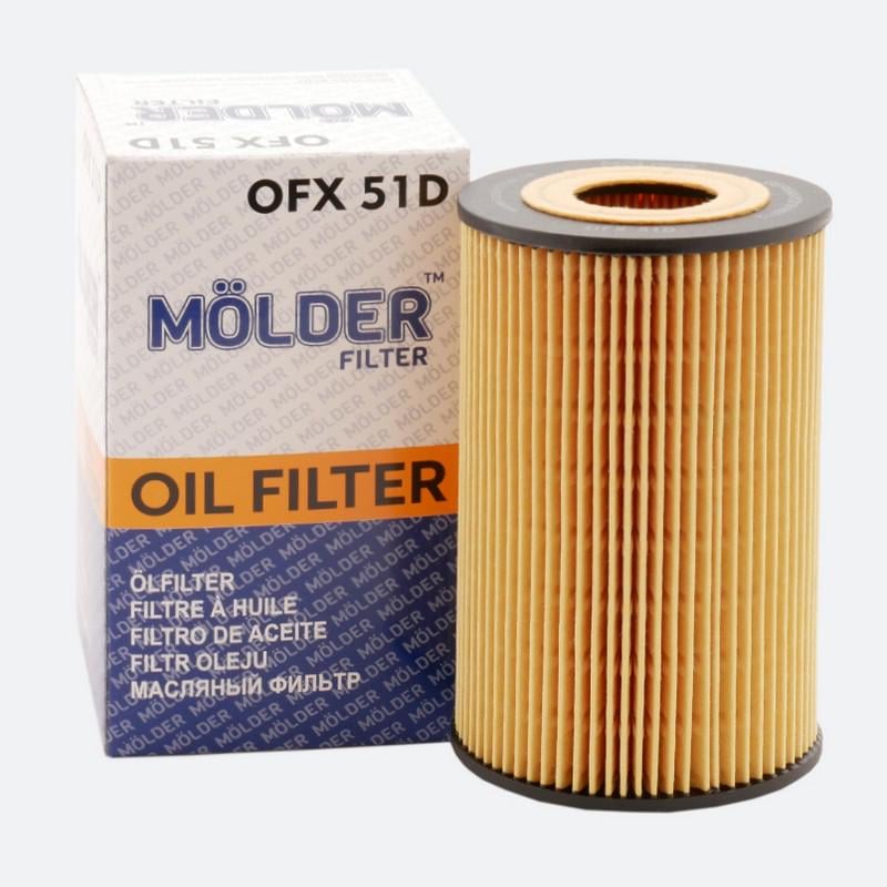 Фильтр масляный Molder Filter OFX 51D (92040E, OX161DEco, HU9315X)