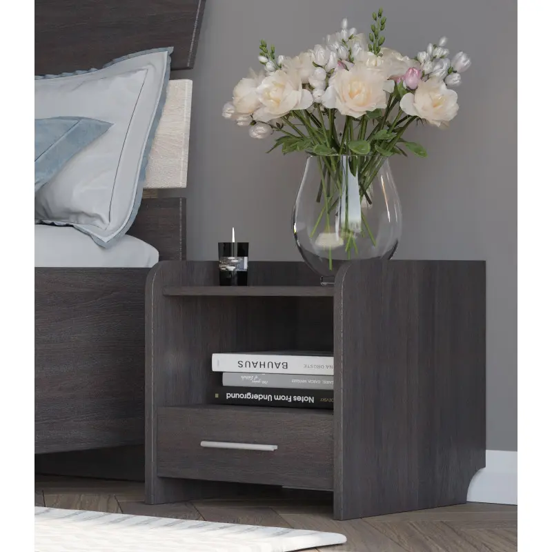 Тумба прикроватная Эверест 2 шт. Венге темный (26771787) - фото 3 Тумба прикроватная Эверест 2 шт. Венге темный (26771787) - фото 3