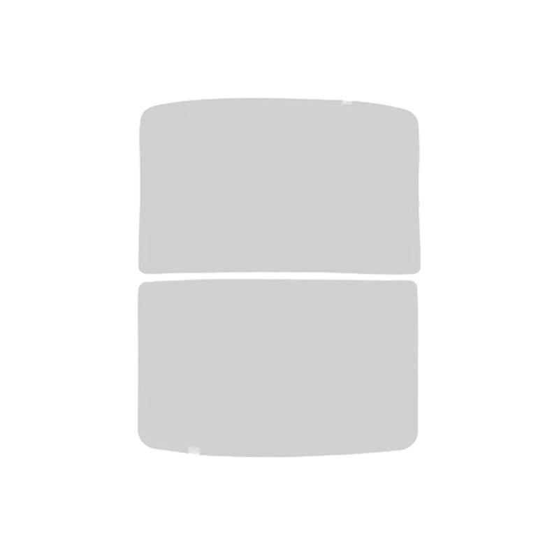 Шторка для панорамы автомобильная солнцезащитная Lesko Tesla Model Y 2020-2024 2 шт. White Шторка для панорамы автомобильная солнцезащитная Lesko Tesla Model Y 2020-2024 2 шт. White