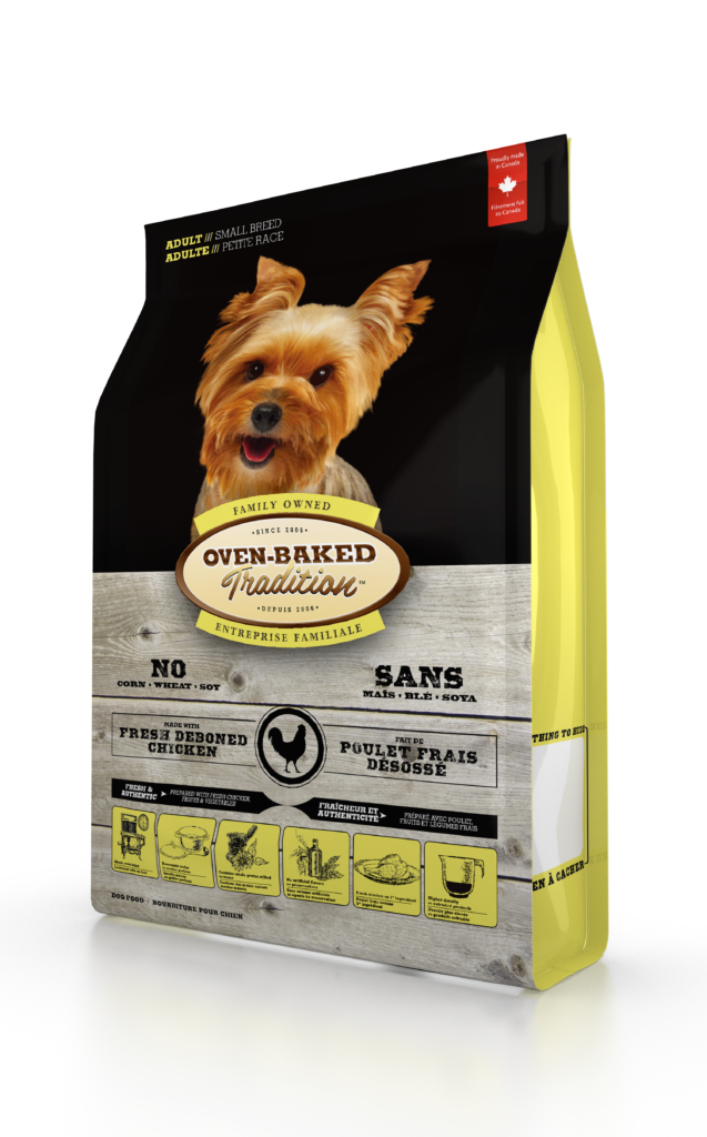 Корм для собак Oven-Baked Tradition сухой для малых пород из свежего мяса курицы 2,27 кг