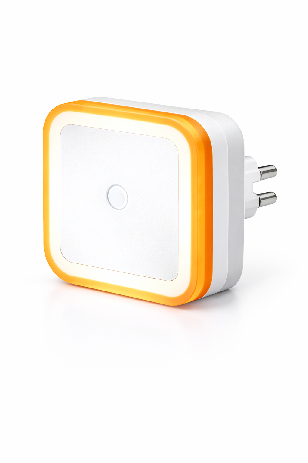 LED-ночник автоматический Квадрат в розетку с датчиком света 220V Оранж (32067354) LED-ночник автоматический Квадрат в розетку с датчиком света 220V Оранж (32067354)