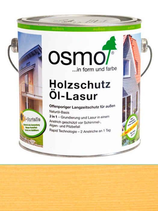 Олія-лазур захисна Osmo Holzschutz-Lasur 2,5 L Безбарвний матовий (701)