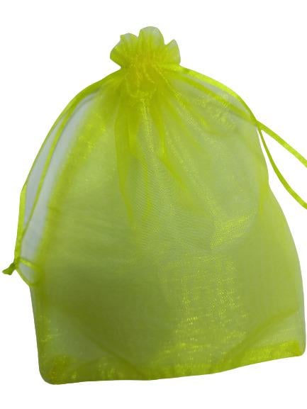 Сумка из органзы 17х23 см для украшений и подарков Желтый (172301-2) Сумка из органзы 17х23 см для украшений и подарков Желтый (172301-2)