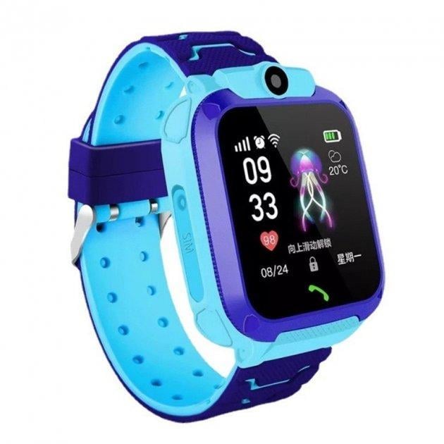 Смарт-часы Baby Smart Watch Q12 LBS Синий