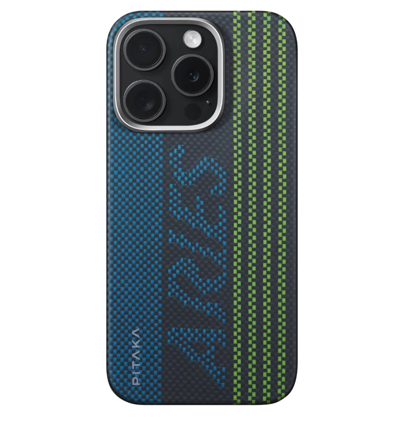 Чехол-накладка Pitaka Tactile Woven Case Aries Credit Card for iPhone 16 Pro Max (KI1601CRP)
