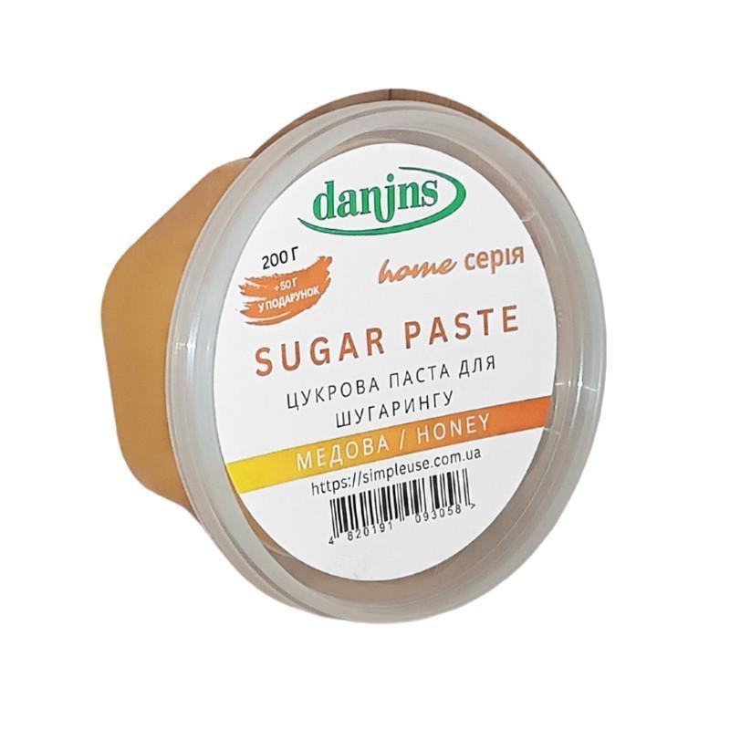 Паста сахарная Danins медовая 250 г