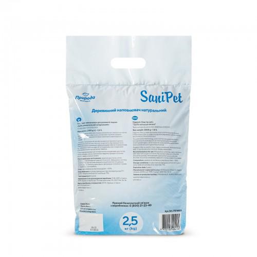 Наполнитель гигиенический Природа Sani Pet для кошек деревянный 2,5 кг - фото 3 Наполнитель гигиенический Природа Sani Pet для кошек деревянный 2,5 кг - фото 3
