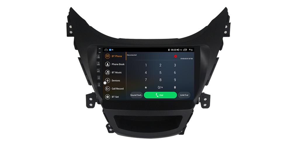 Автомагнитола штатная Torssen F96128 для Hyundai Elantra 2014-2015 г. 4G Carplay 6/128 GB 9" (21210081)