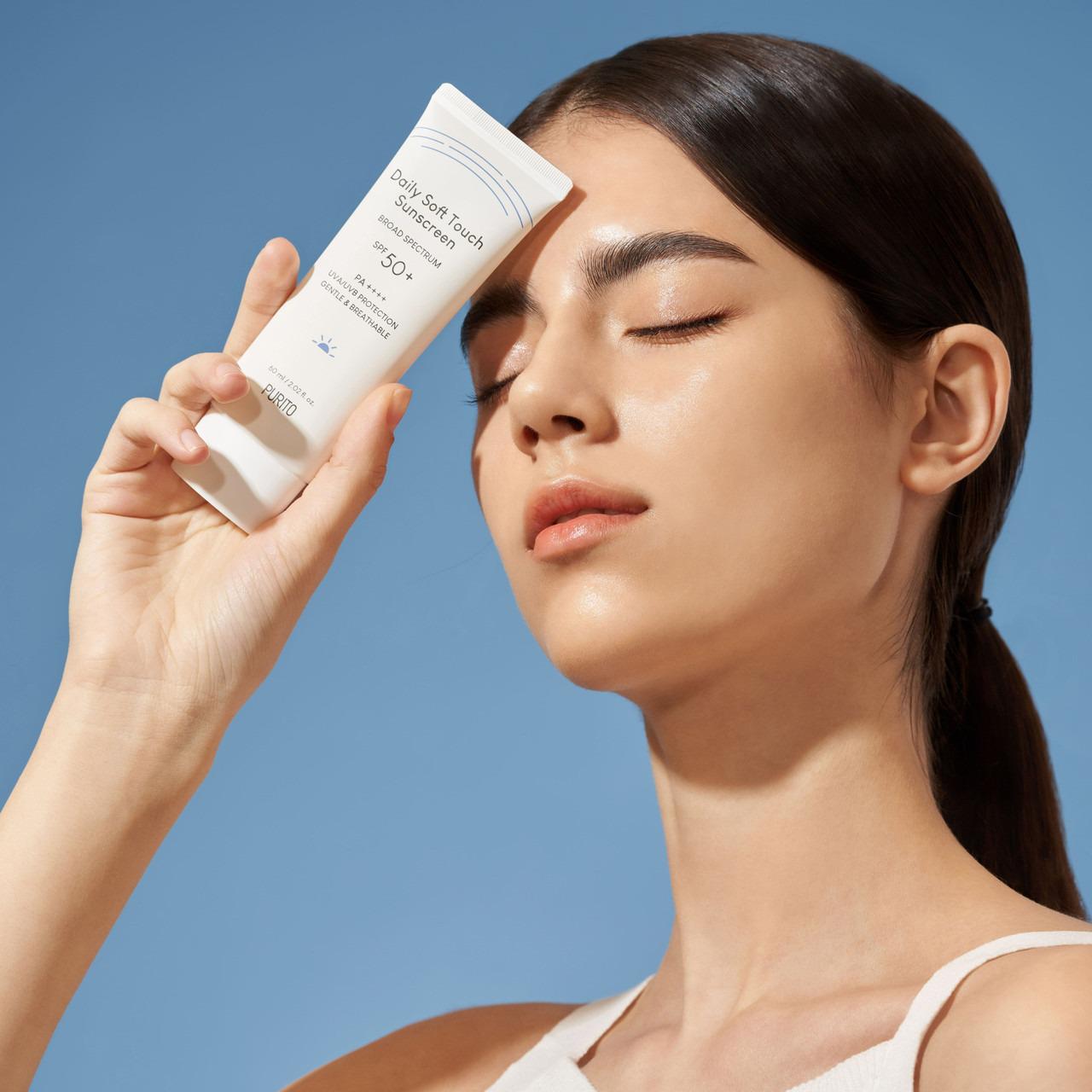 Крем солнцезащитный PURITO Daily Soft Touch Sunscreen SPF 50 PA++++ 60 мл (10945713) - фото 3