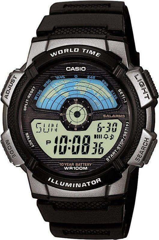 Мужские Часы Casio AE-1100W-1AVEF Кварцевые