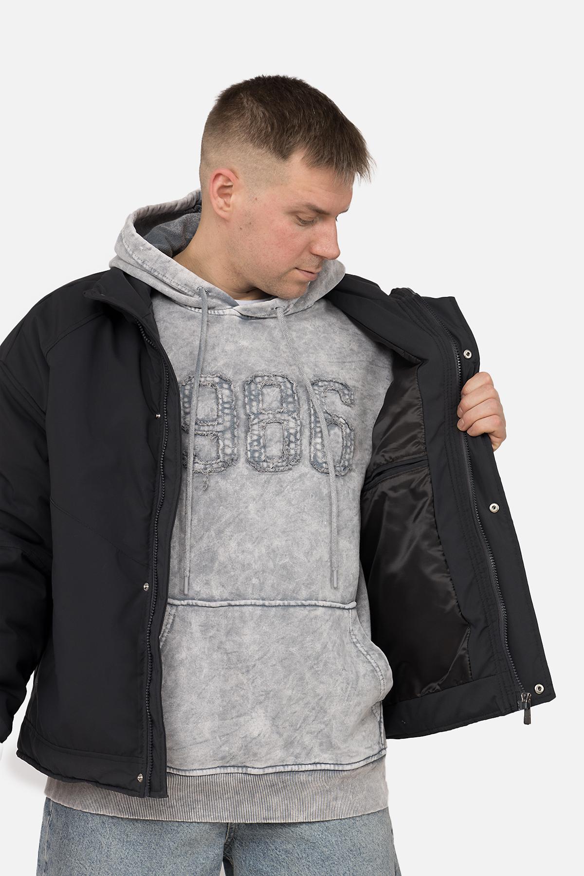 Куртка мужская р. 52 Синий (SKT001044328) - фото 2