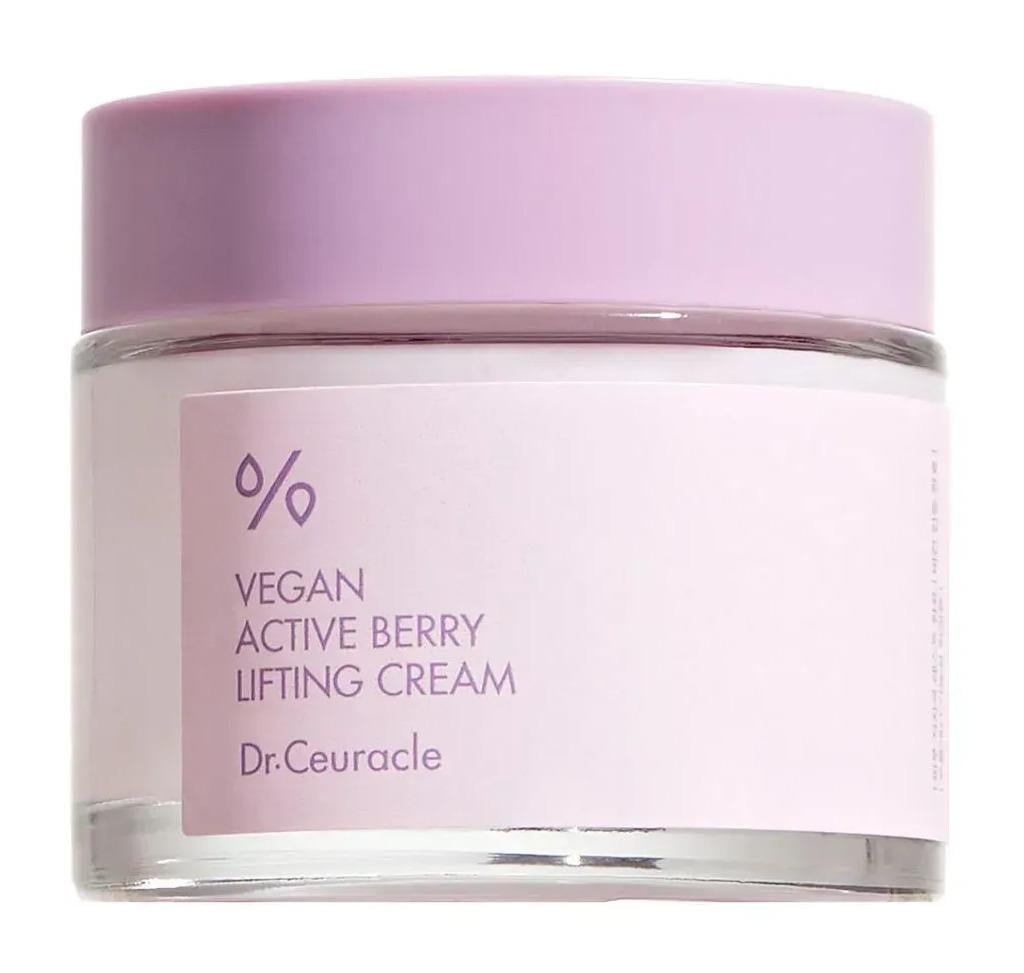 Ліфтинг крем-гель з ресвератролом та екстрактом журавлини Dr.Ceuracle Vegan Active Berry Lifting Cream 75 г (8806133615584)