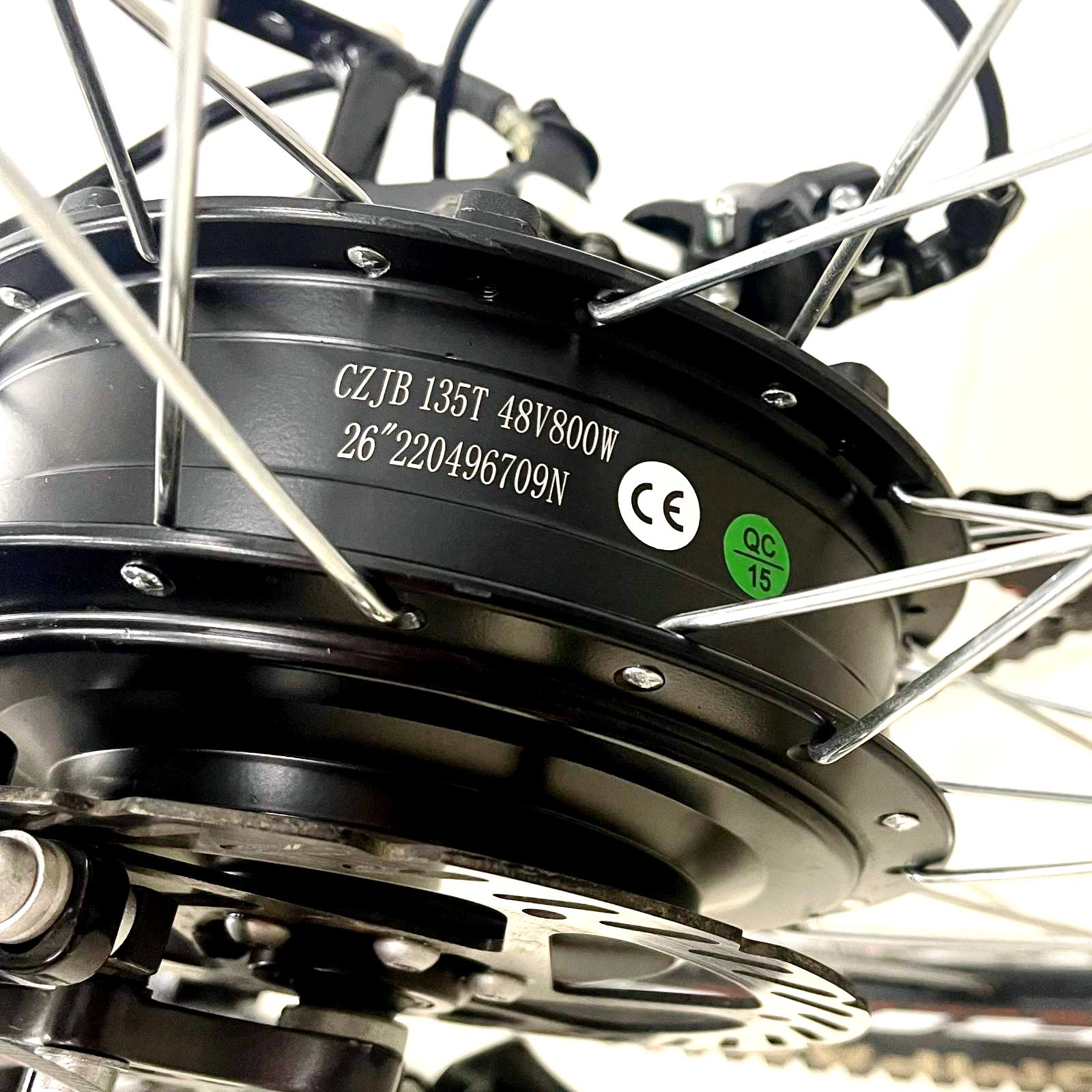 Електровелосипед TIRAS THOR AM DD 48V/800W Li-ion 30Ah 29" - фото 9