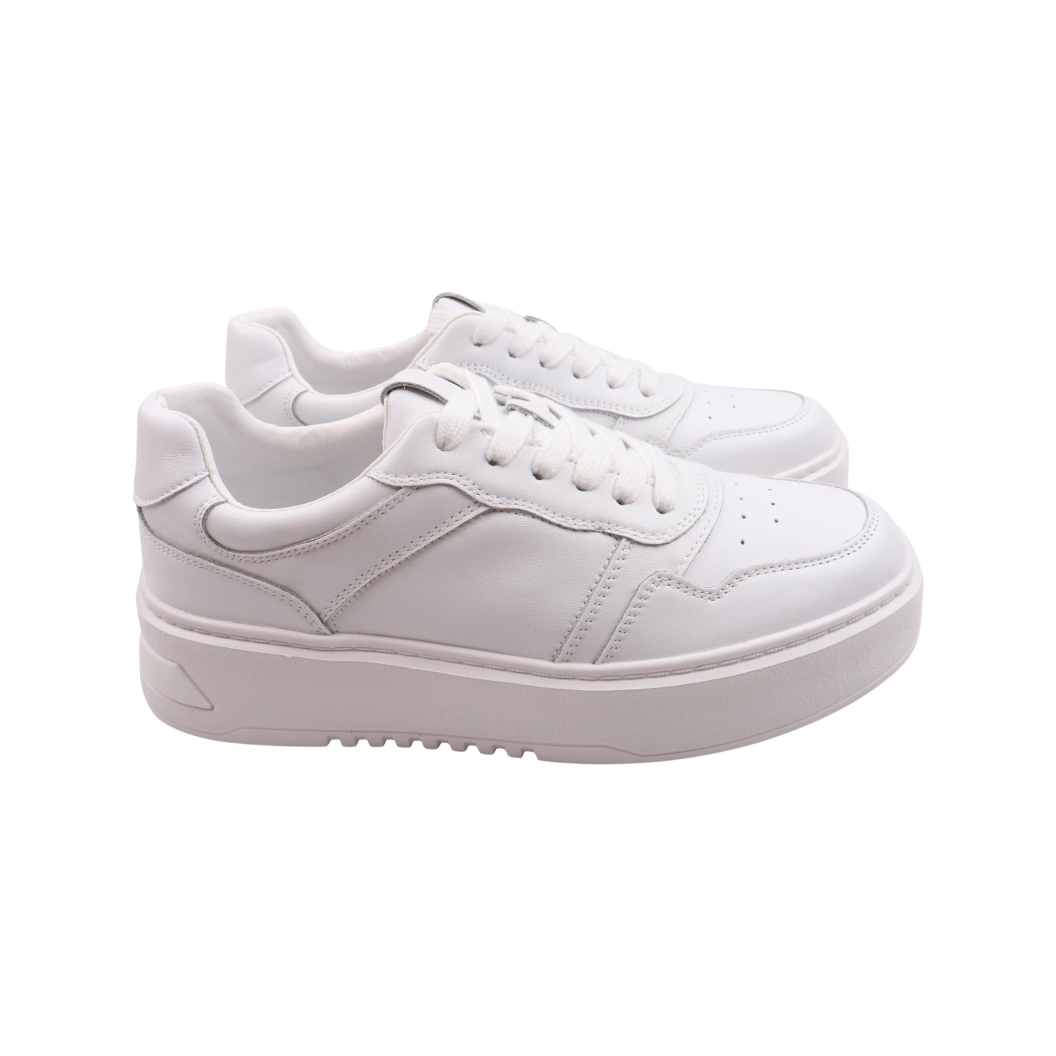 Кеды женские Gifanni из кожи р. 39 Белый (181-23DTS)