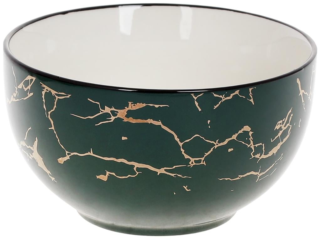 Пиала Green Marble 700 мл Темно-зеленый мрамор (BDI-905-244) Пиала Green Marble 700 мл Темно-зеленый мрамор (BDI-905-244)