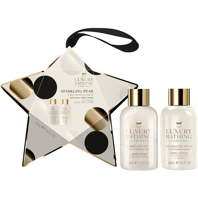 Подарочный набор косметики для тела THE LUXURY BATHING Starstruck SPN Увлажнение и Очистка гель/лосьон 2 ед./50 мл (29577595)