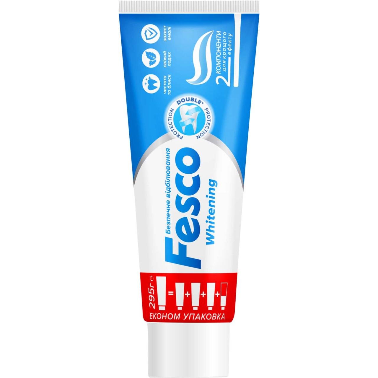 Зубна паста Fesco Whitening 250 мл (4823098414063)