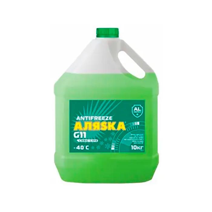 Антифриз Аляска до -40 °C 10 л Зеленый (48648)
