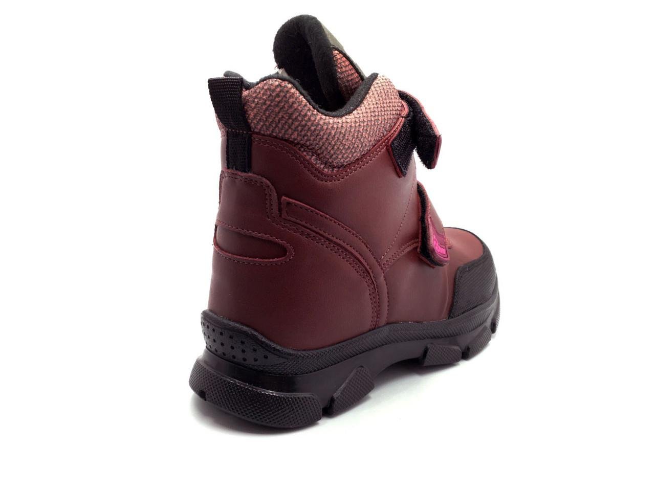 Черевики зимові для дівчаток Dandino 22b-04/21 р. 21 Бордовий - фото 4 Черевики зимові для дівчаток Dandino 22b-04/21 р. 21 Бордовий - фото 4