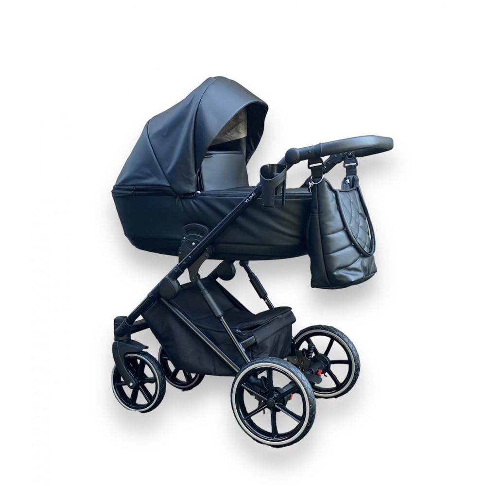 Коляска универсальная 2в1 QUALI YUMI Black (PH00167)
