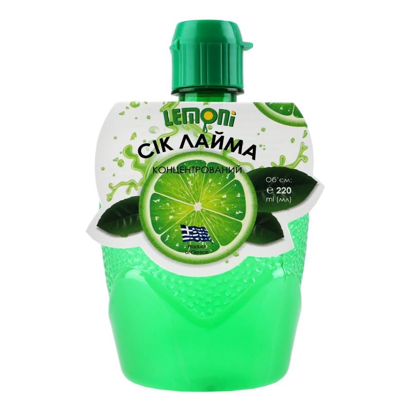 Сок лаймовый Lemoni 220 мл (5202737200608)