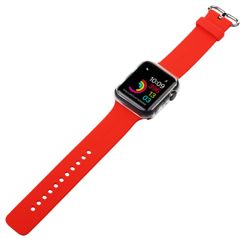 Ремінець JaLi i/Smile для Apple Watch Universal (42 мм/44 мм) IPH1446 Red (702417)