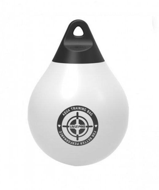 Груша с водой LivePro Water Boxing Bag with Chain 58x45 см LP8606 Бело-черный Груша с водой LivePro Water Boxing Bag with Chain 58x45 см LP8606 Бело-черный