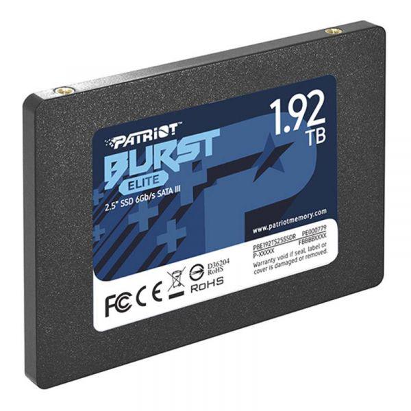 SSD-накопичувач Patriot Burst Elite 1.92TB 2,5" SATAIII 3D TLC (PBE192TS25SSDR) - фото 2