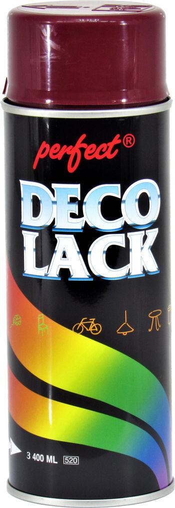 Краска-спрей Perfect Deco Lack 400 мл RAL 3005 Бордовый