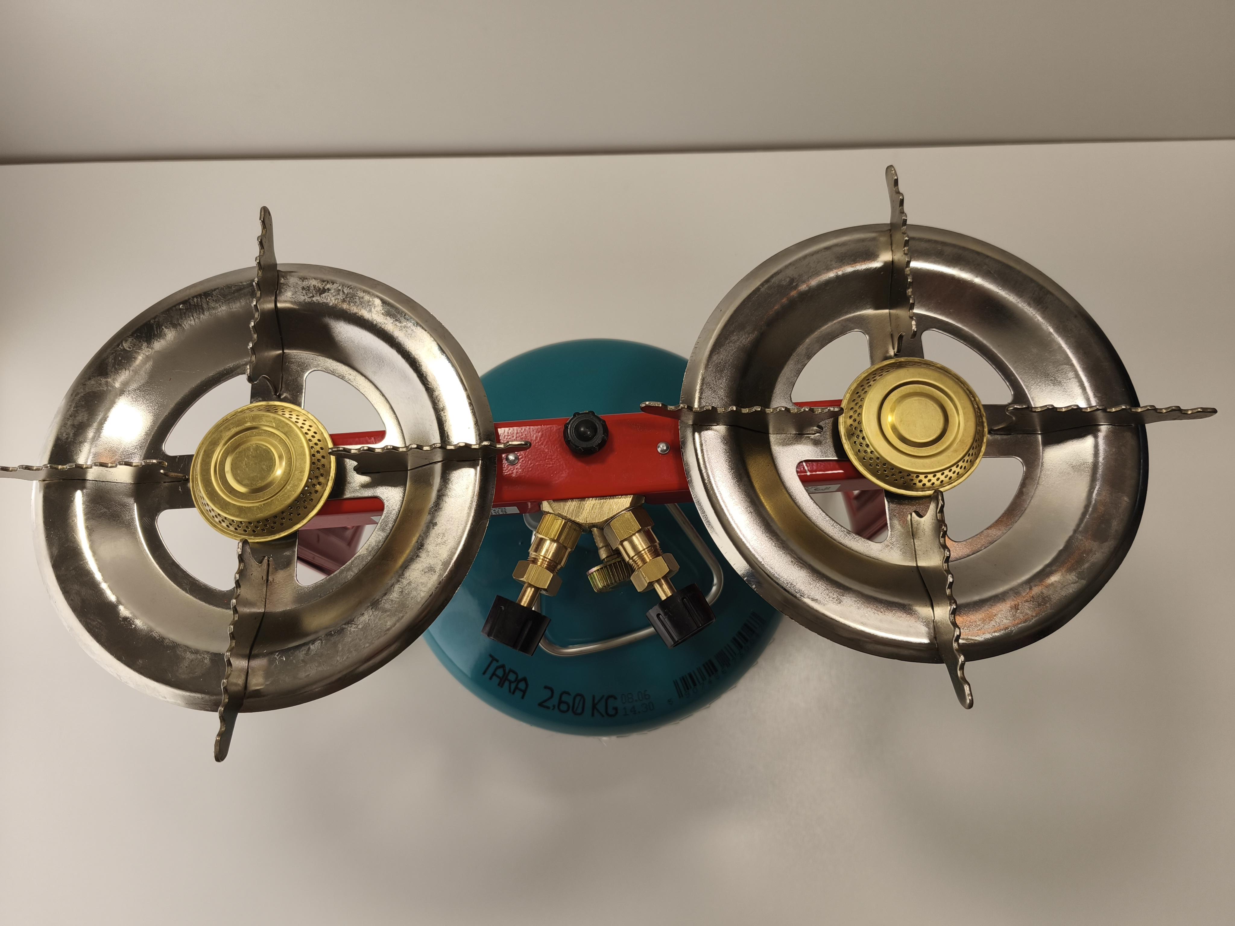 Газовий балон GZWM 5 л/2 кг з 2-ним пальником PAMIR2 - фото 4