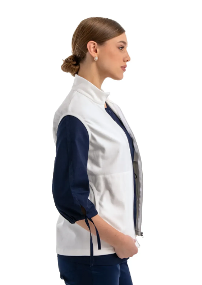 Жилет женский флисовый L Белый (466071) - фото 2