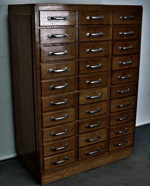 Шкаф каталожный из дерева Альтериста Капучино (ШКК-005809) Шкаф каталожный из дерева Альтериста Капучино (ШКК-005809)