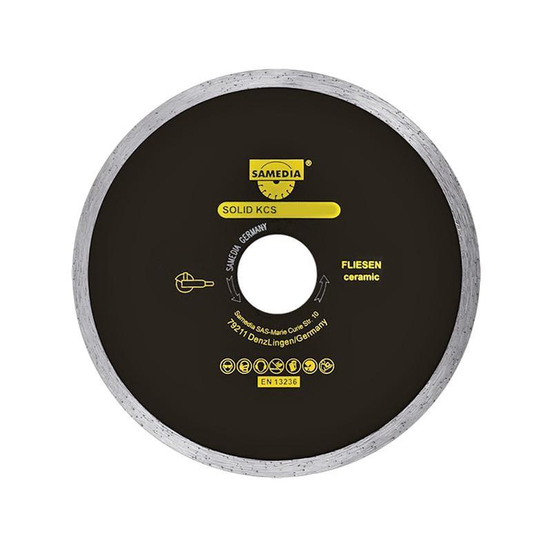Диск алмазный отрезной Samedia KCS 125x2x22,2 мм по керамике/плитке (INKRUM00GR1252022S)