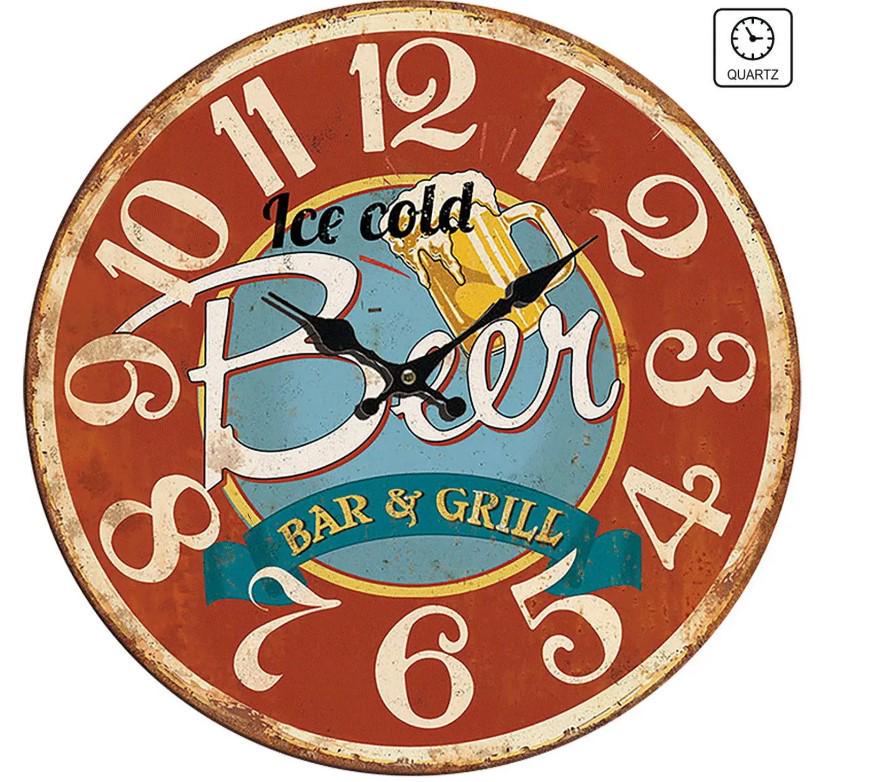 Часы настенные Technoline 596831 Beer (DAS301805) - фото 2 Часы настенные Technoline 596831 Beer (DAS301805) - фото 2