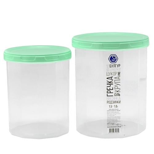 Пищевой контейнер Народный продукт NP-85м 1 л/1,5 л 2 шт. (11169456)