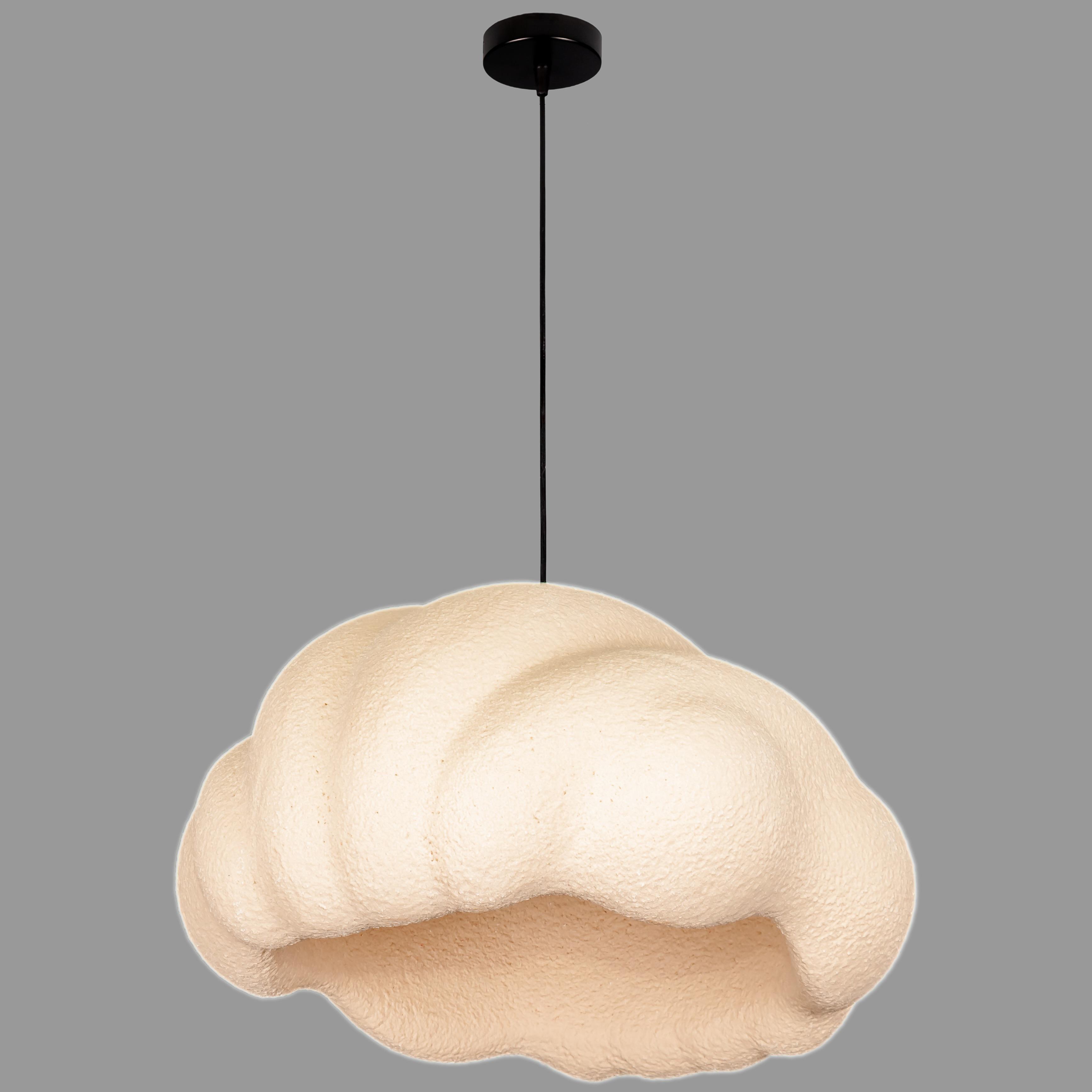 Люстра гипсовая Wabi-Sabi 52 см Бежевый (909-XL3621 (520) BEIGE)