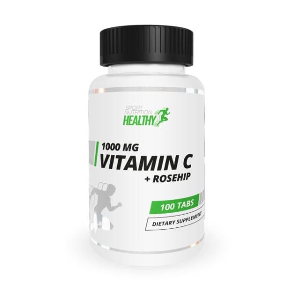 Витамин C для спорта MST Nutrition Healthy MST Vitamin C with Rosehips 100 табл. (000023564)