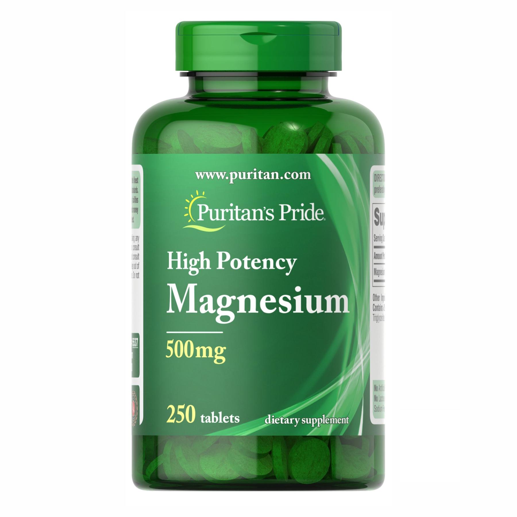 Натуральна добавка Magnesium 500 mg 250 tab (100-33-4483795-20)