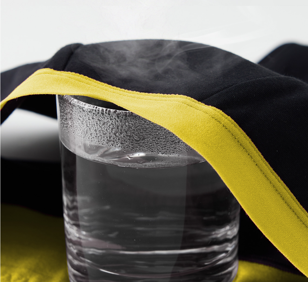 Трусы слипы для месячных от протеканий с высокой посадкой хлопок M Черный с желтим - фото 5