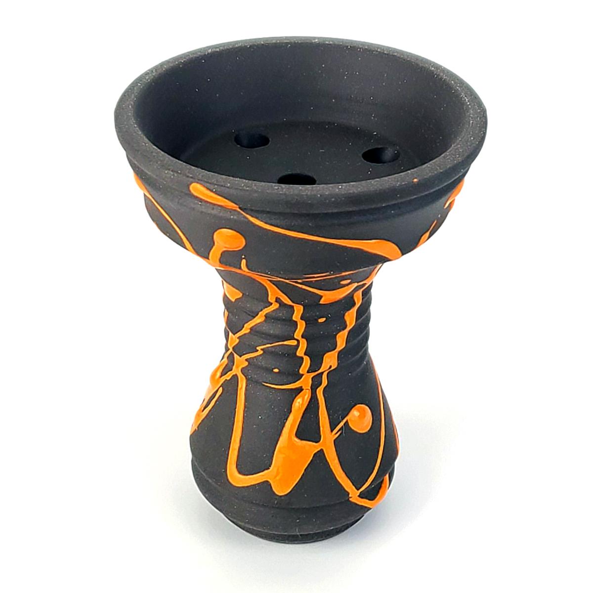 Чаша до кальяну Gusto Bowls Killa Black Orange - фото 1