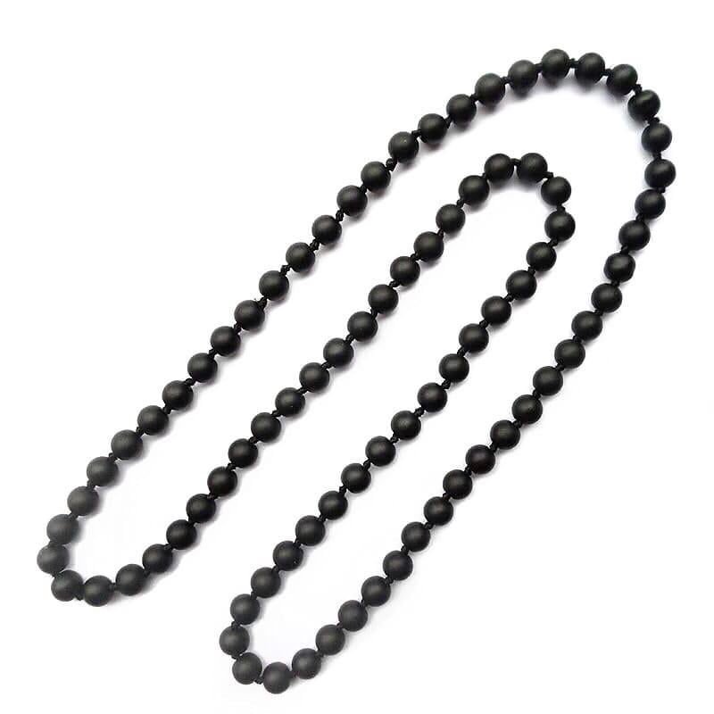 Намисто з шунгіту р. 55 (17928278)