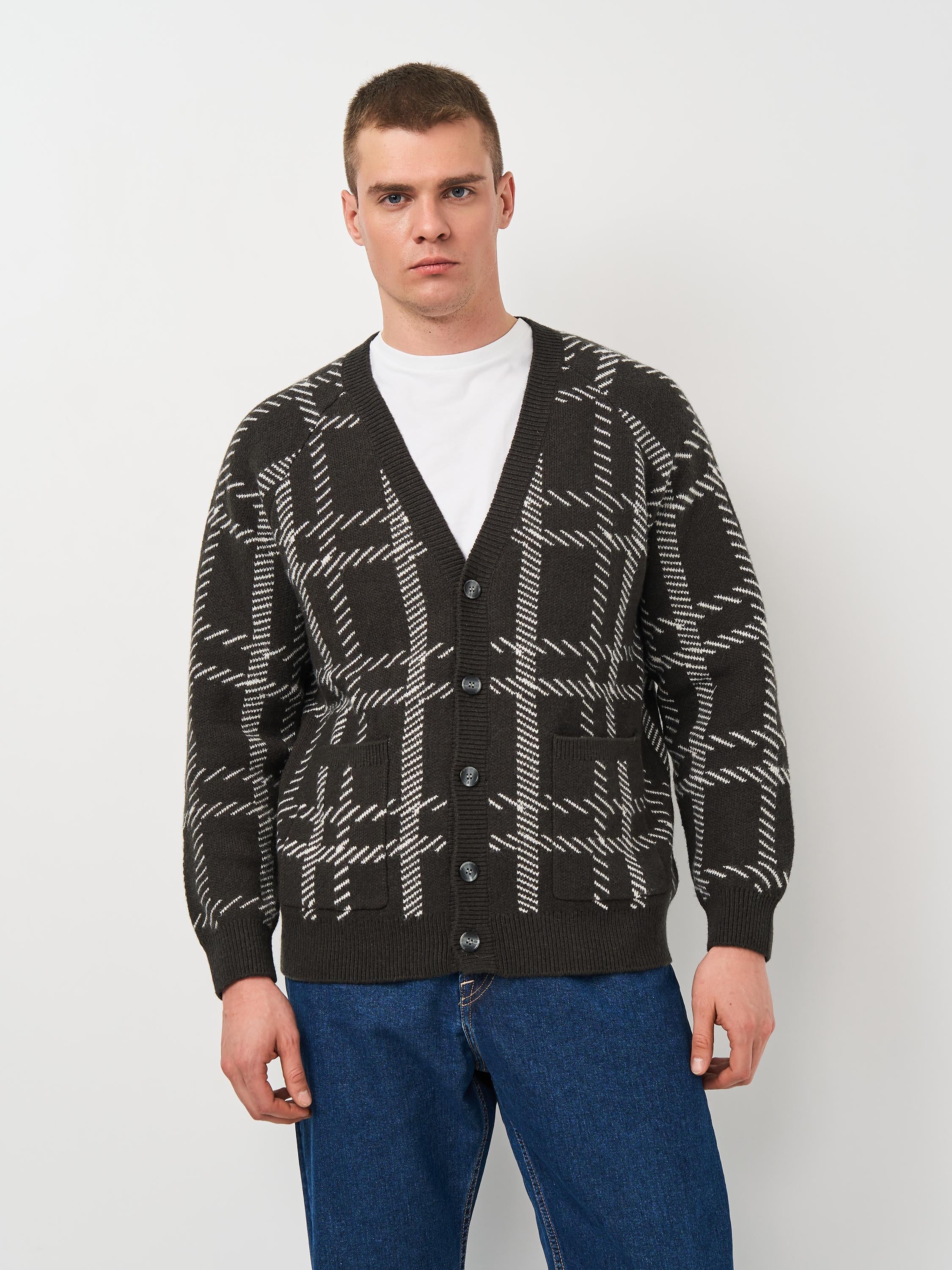 Кофта H&M M Темно-сірий (Q2208958776)