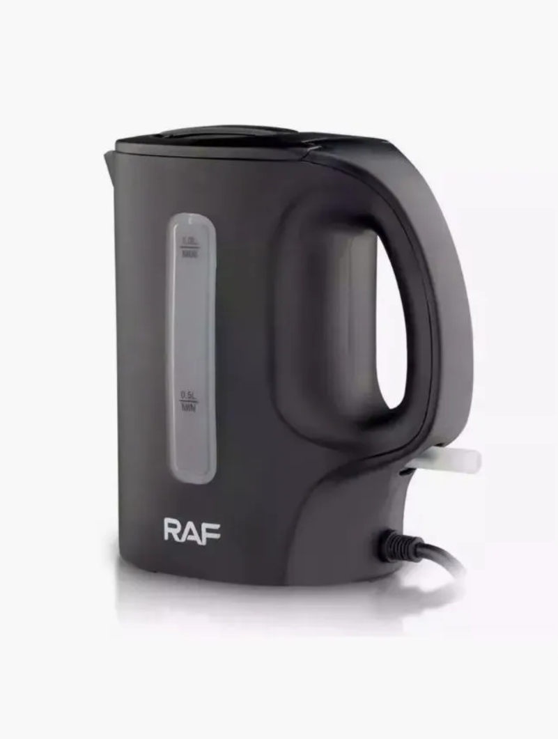 Електричний чайник RAF7901 дисковий 900 Вт 1 л Чорний (27339874) Електричний чайник RAF7901 дисковий 900 Вт 1 л Чорний (27339874)