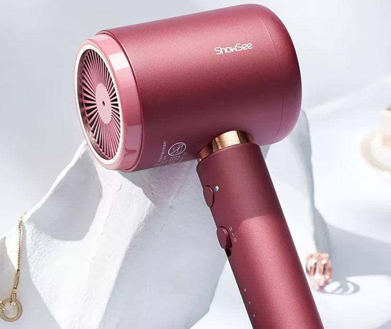 Фен ShowSee Electric Hair Dryer Red A11-R - фото 3 Фен ShowSee Electric Hair Dryer Red A11-R - фото 3