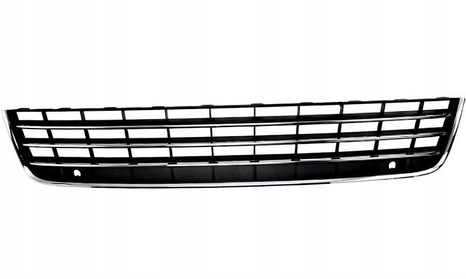 Решітка бампера AVTM Volkswagen Touareg 10-14 середня з молдингом Хром (531328302)