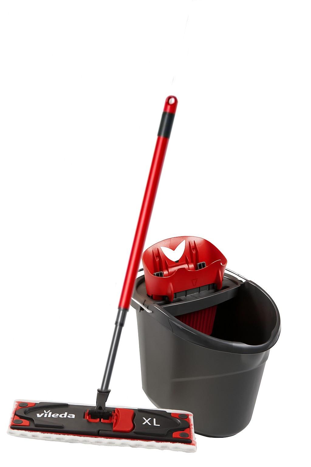 Набор для уборки Vileda Ultramax XL с насадкой 42х14 см ручкой 120 см/ведро 10 л (160932)